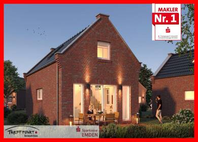 Einfamilienhaus zum Kauf - Neubau provisionsfrei 299.500 € 2 Zimmer 55 m² 200 m² Grundstück Conrebbersweg Emden 26721