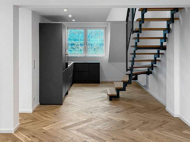 Maisonette zur Miete 2.650 € 3,5 Zimmer 105 m² 6. Geschoss Fischerstraße 17 Pempelfort Düsseldorf 40477