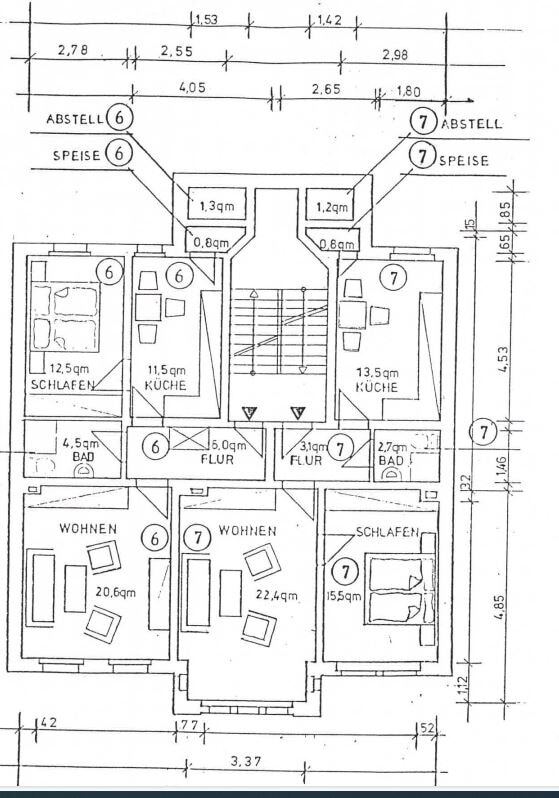 Wohnung zum Kauf 39.500 € 3 Zimmer 55,9 m²<br/>Wohnfläche Reißiger Vorstadt Plauen 08523