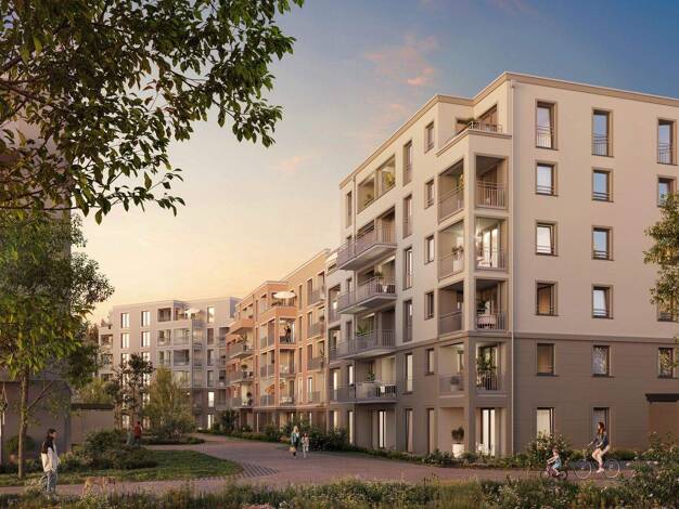 Wohnung zum Kauf - Neubau provisionsfrei 231.000 € 2 Zimmer 48,5 m² 1. Geschoss Nürnberger Str. 38 Kreuzstein Bayreuth 95448