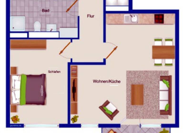 Wohnung zum Kauf provisionsfrei 250.000 € 2 Zimmer 66,9 m²<br/>Wohnfläche Brunsbüttel 25541
