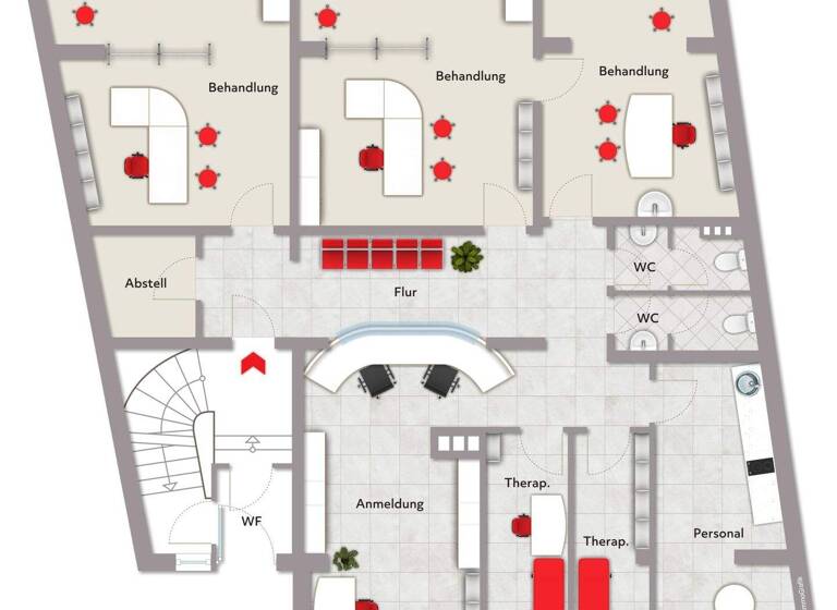 Büro zur Miete 850 € Treuchtlingen 91757