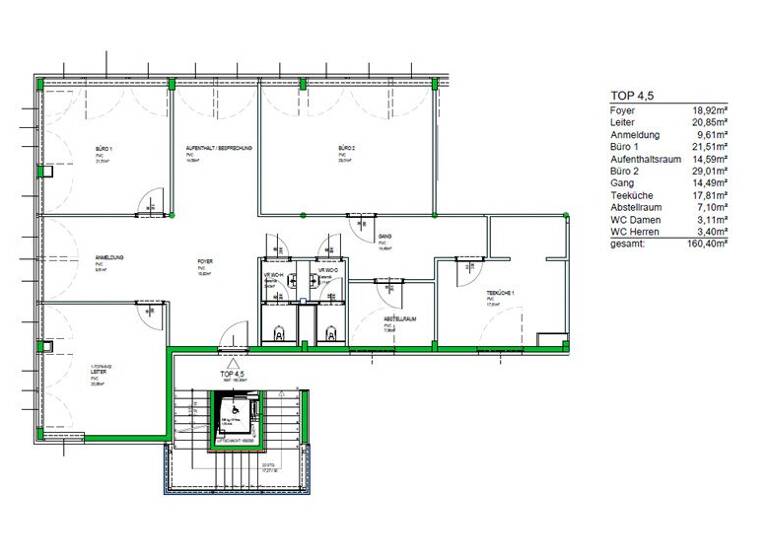 Büro zur Miete 1.796 € 5 Zimmer Andritzer Reichsstraße Andritz Graz 8045