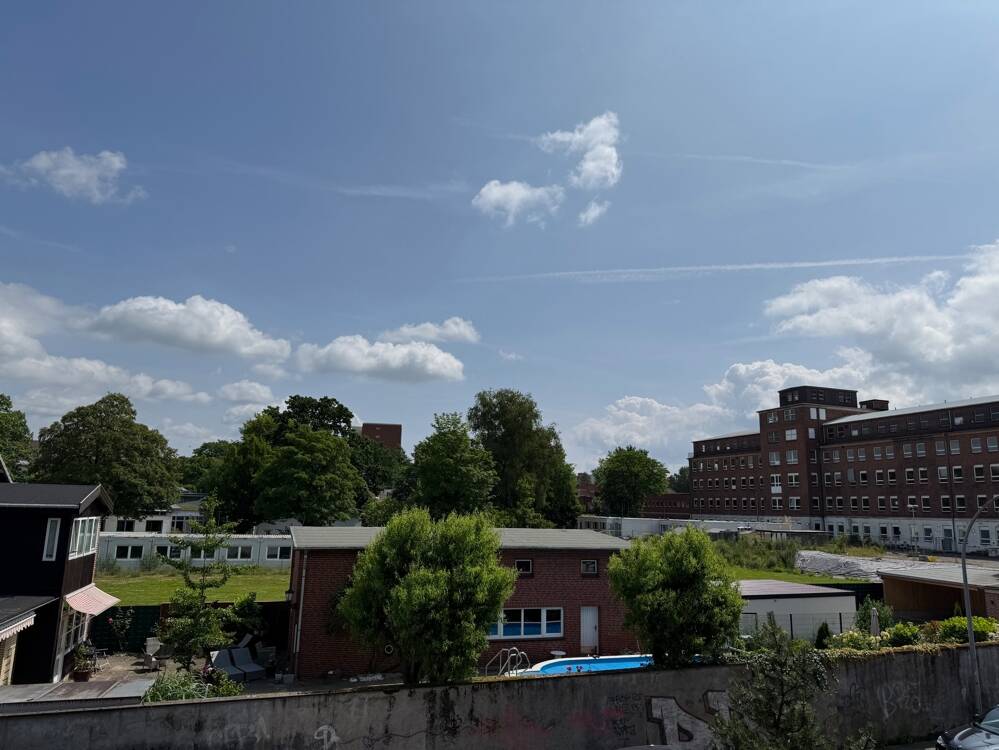 Immobilie in Wedel - Arbeiten oder Wohnen? Praxisräume, Bürofläche oder doch einfach 5-Zimmer-ETW mit 2  Balkonen? - Bild 1