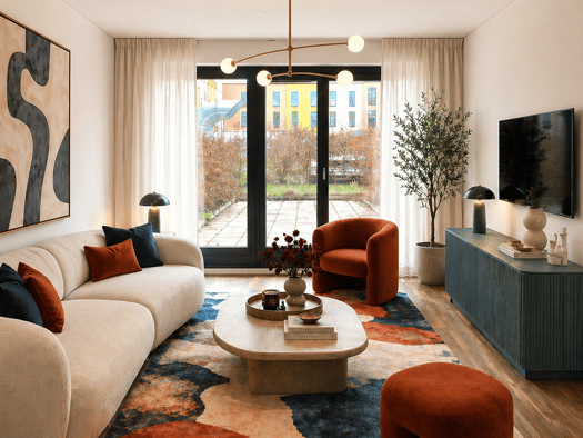 Terrassenwohnung zur Miete 2.410 € 2 Zimmer 76,7 m² 3. Geschoss frei ab sofort Voßstraße 27 Mitte Mitte 10117