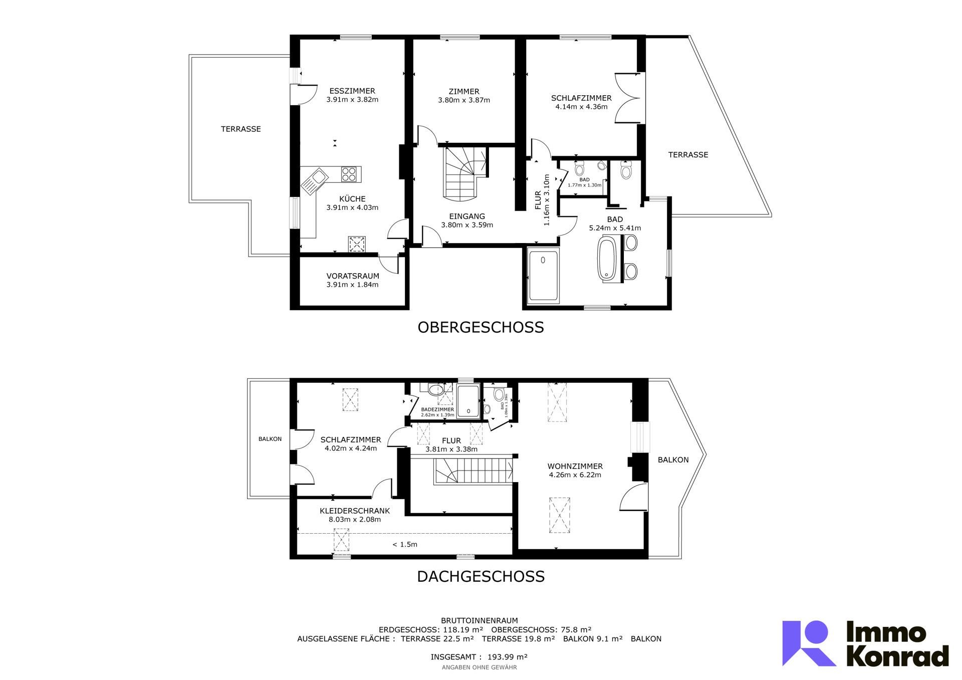 Wohnung zum Kauf 660.000 € 5 Zimmer 168 m²<br/>Wohnfläche 2.<br/>Geschoss Kematen in Tirol 6175