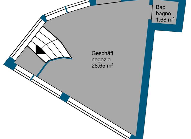 Laden zum Kauf 155.000 € 41 m² Verkaufsfläche Meran