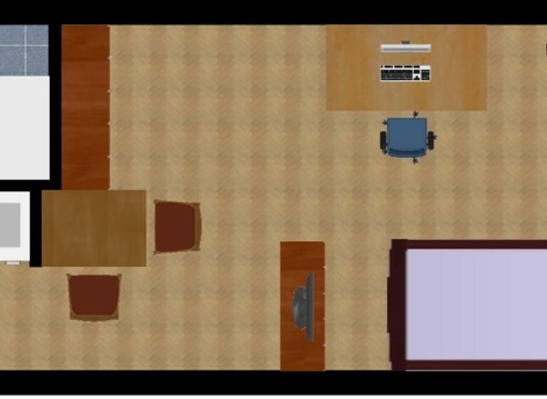 Studio zur Miete 320 € 1 Zimmer 21,6 m² 3. Geschoss Neuburger Str. 31 a Haidenhof-Nord Passau 94032