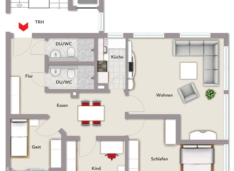 Wohnung zum Kauf 495.000 € 4 Zimmer 98 m²<br/>Wohnfläche ab sofort<br/>Verfügbarkeit Eltingen Leonberg 71229