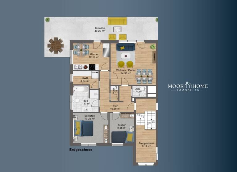 Wohnung zum Kauf - Erstbezug 342.000 € 3 Zimmer 116,7 m² EG Spelle 48480