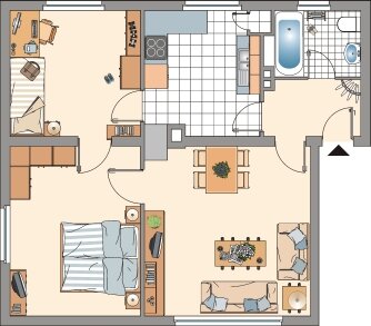 Wohnung zur Miete 596 € 3 Zimmer 59,5 m²<br/>Wohnfläche 1.<br/>Geschoss 03.03.2025<br/>Verfügbarkeit Luisenstraße 127 Kessenich Bonn 53129