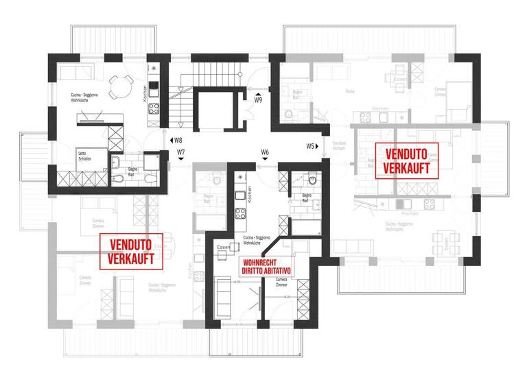 Wohnung zum Kauf 2 Zimmer 54 m² EG Toblach 39034