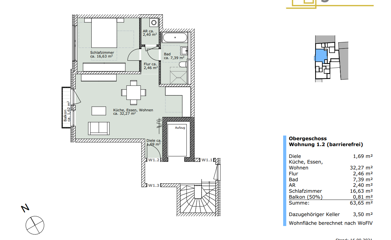 Wohnung zur Miete 950 € 2 Zimmer 64 m²<br/>Wohnfläche 1.<br/>Geschoss 01.04.2025<br/>Verfügbarkeit Pestalozzistraße 10 Eberhardshof Nürnberg 90429