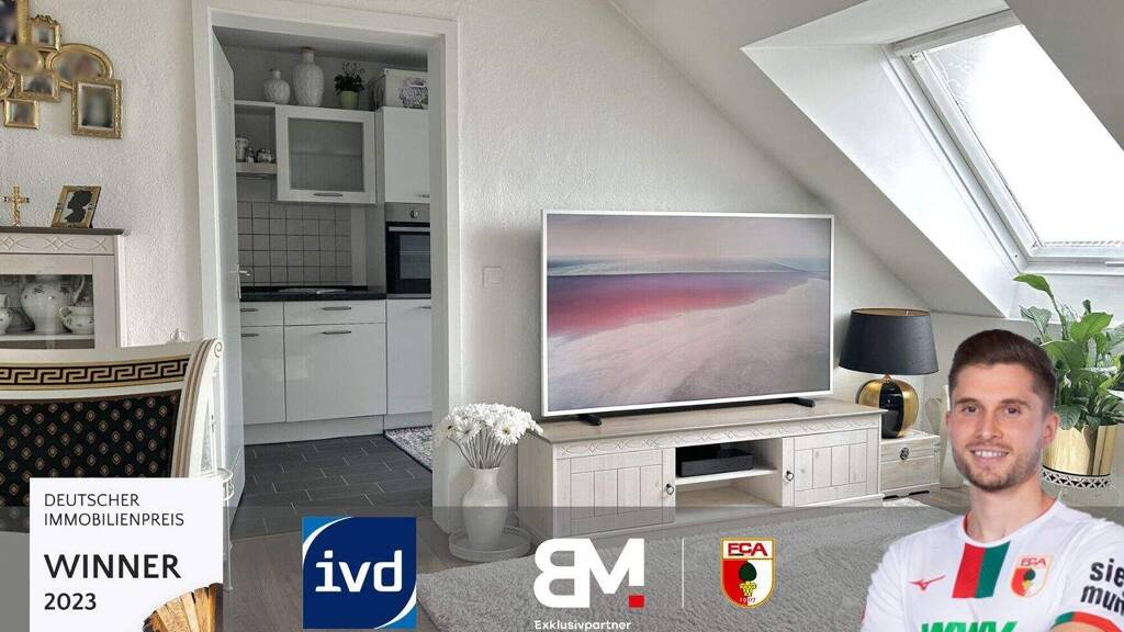 Wohnung zum Kauf 189.000 € 2 Zimmer 46 m² 2. Geschoss Innenstadt Augsburg 86161