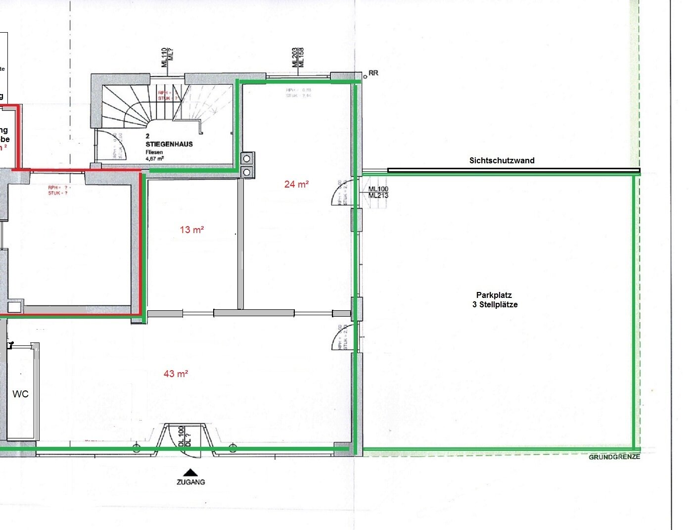 Bürofläche zur Miete provisionsfrei 940 € 3 Zimmer 80 m²<br/>Bürofläche Bad Endorf 83093