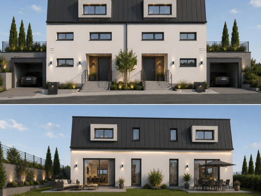 Doppelhaushälfte zum Kauf provisionsfrei 6 Zimmer 167 m² 401 m² Grundstück Widdig Bornheim 53332