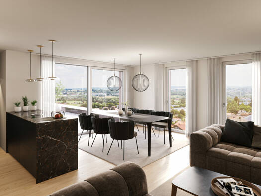 Wohnung zum Kauf - Erstbezug 772.900 € 3 Zimmer 99,4 m² Ostrachweg 12 Halde Kempten 87439