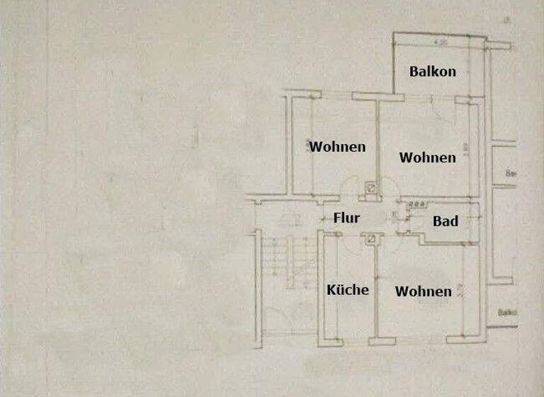 Wohnung zur Miete 1.230 € 3 Zimmer 70 m² 1. Geschoss Altstadt Konstanz 78462