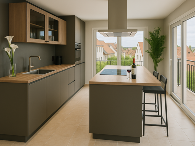 Penthouse zur Miete 3.000 € 3,5 Zimmer 139 m² Geschoss 3/3 frei ab 01.03.2026 Weitmar Bochum 44795