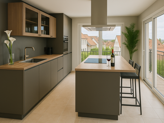 Penthouse zur Miete 3.000 € 3,5 Zimmer 139 m² Geschoss 3/3 frei ab 01.03.2026 Weitmar Bochum 44795