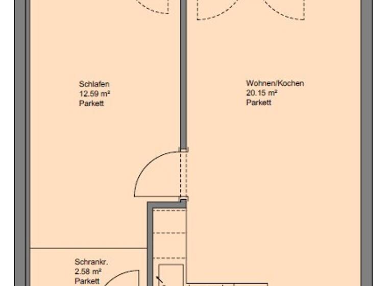 Wohnung zur Miete 658 € 2 Zimmer 47,6 m² frei ab 01.05.2026 St. Pölten 3100