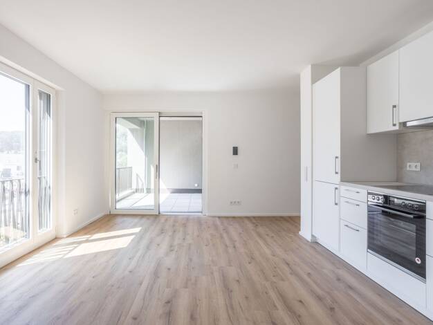 Wohnung zur Miete - Erstbezug 1.060 € 2 Zimmer 54,8 m² 1. Geschoss Ravensburg 88212