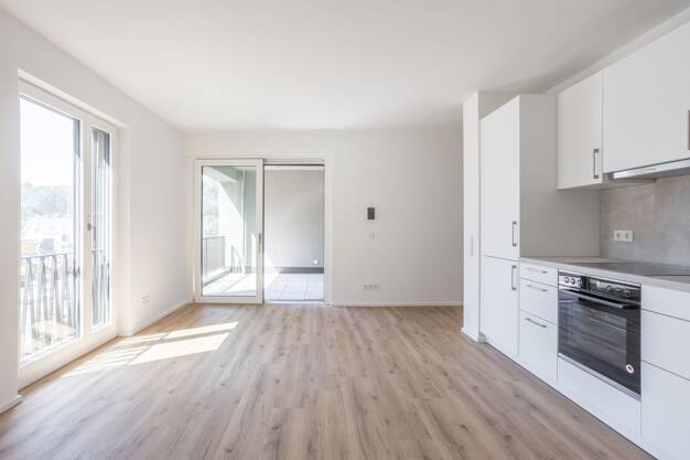 Wohnung zur Miete - Erstbezug 1.060 € 2 Zimmer 54,8 m² 1. Geschoss Oststadt Ravensburg 88212