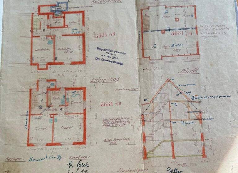 Reihenendhaus zum Kauf provisionsfrei 490.000 € 6 Zimmer 100 m² 525 m² Grundstück Ziegelstein Nürnberg 90411