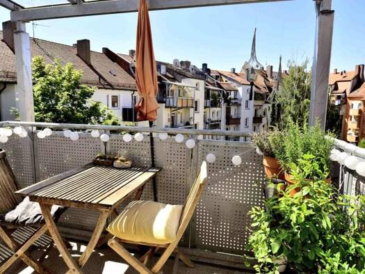 Wohnung zur Miete 795 € 2 Zimmer 70 m² frei ab 15.10.2026 Nibelungenstraße 10 Gleißhammer Nürnberg 90461