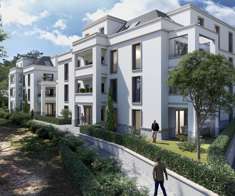 Wohnung zum Kauf - Neubau provisionsfrei 449.000 € 2 Zimmer 65 m² 1. Geschoss frei ab sofort Wörthstraße 41 Eltville Eltville am Rhein 65343