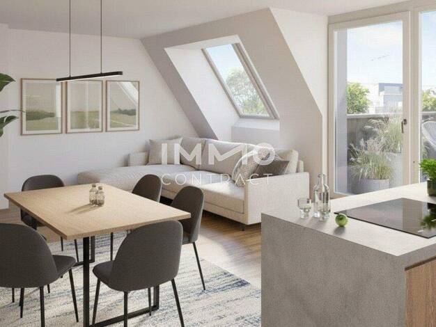 Wohnung zum Kauf - Erstbezug 368.500 € 2 Zimmer 50,3 m² 2. Geschoss frei ab 30.06.2027 Wien 1100
