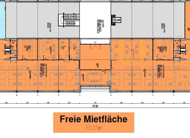 Bürofläche zur Miete 10,50 € 703 m² Bürofläche Lemgo 32657