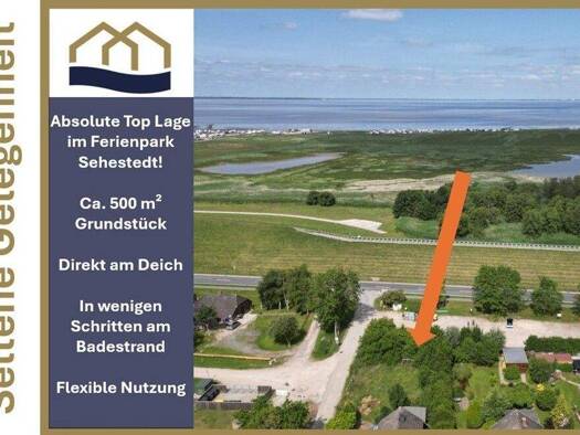 Grundstück zum Kauf 65.000 € 500 m² Grundstück Christian-Künnemann-Platz 2a Sehestedt Jade 26349