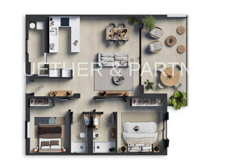 Wohnung zum Kauf - Erstbezug provisionsfrei 475.000 € 3 Zimmer 89,2 m² 2. Geschoss frei ab 01.11.2027 Paitzdorf Capdepera 07580