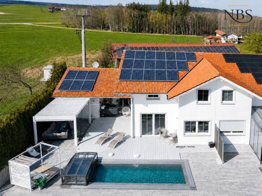 Doppelhaushälfte zum Kauf 649.000 € 4 Zimmer 205 m² 449 m² Grundstück Unering Palling 83349
