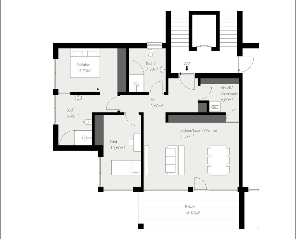 Wohnung zum Kauf 499.800 € 3 Zimmer 104,5 m²<br/>Wohnfläche 1.<br/>Geschoss Innenstadt Coburg 96450