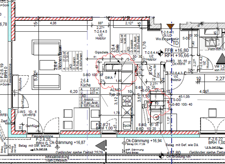 Penthouse zur Miete 1.805 € 3 Zimmer 111,8 m² 6. Geschoss Liesel-Bach-Straße 42 Flugfeld Böblingen 71034