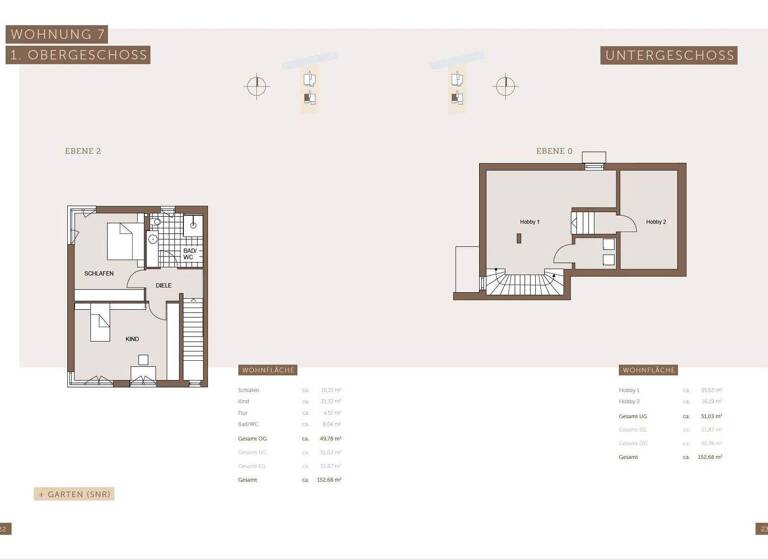 Maisonette zum Kauf - Erstbezug 599.000 € 5 Zimmer 152,7 m² Sickenhausen Reutlingen-Sickenhausen 72768