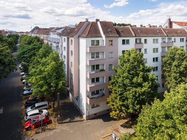 Wohnung zum Kauf provisionsfrei 210.900 € 2 Zimmer 46,6 m² EG Scharnweberstraße 14a Friedrichshain Berlin 10247