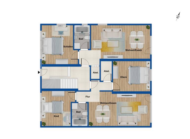 Mehrfamilienhaus zum Kauf 2.500.000 € 13 Zimmer 319 m² 927 m² Grundstück Nied Frankfurt am Main 65934