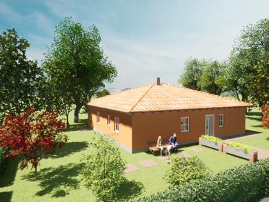 Bungalow zum Kauf provisionsfrei 334.000 € 3 Zimmer 119 m² 600 m² Grundstück Flachslanden Flachslanden 91604