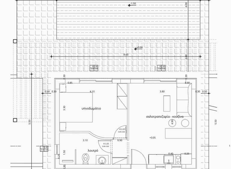 Haus zum Kauf - Erstbezug 205.500 € 2 Zimmer 47 m² 500 m² Grundstück Kreta Litsarda 730 08