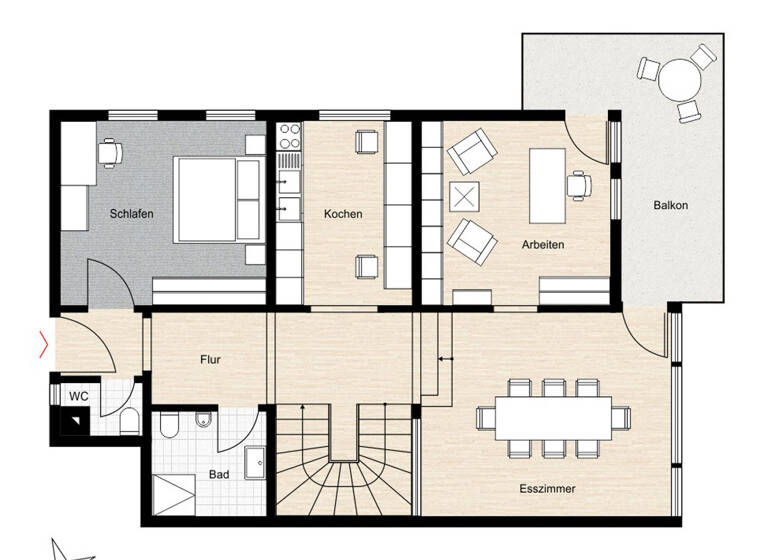 Wohnung zur Miete 1.640 € 6 Zimmer 172 m²<br/>Wohnfläche Marburg Marburg 35037