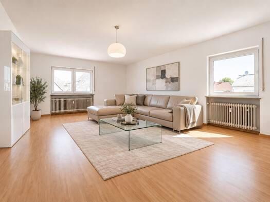 Wohnung zur Miete 1.090 € 3 Zimmer 110 m² 2. Geschoss frei ab sofort Leeheim Riedstadt 64560