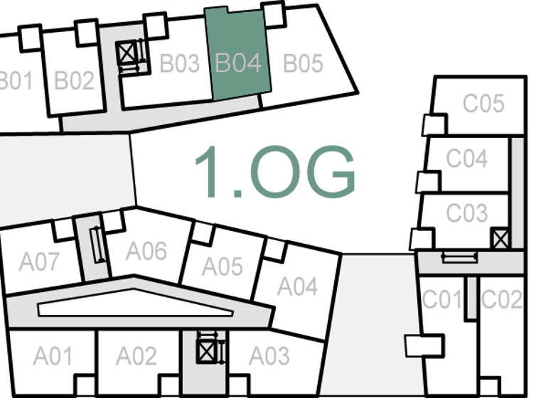 Wohnung zum Kauf provisionsfrei 263.800 € 2 Zimmer 56,7 m² 1. Geschoss Melle-Mitte Melle 49324