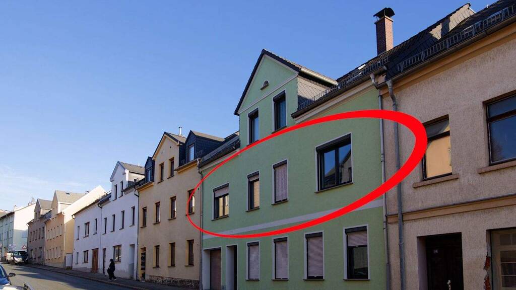 Wohnung zur Miete 420 € 4 Zimmer 84 m² 1. Geschoss Pohlitzer Straße 106 Greiz 07973
