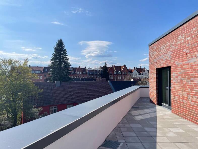 Penthouse zum Kauf provisionsfrei 523.000 € 2 Zimmer 71,7 m² 4. Geschoss Rotenbleicher Weg 67-75 Rotes Feld Lüneburg 21337