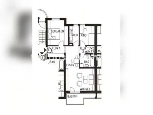 Wohnung zur Miete Tauschwohnung 630 € 3 Zimmer 70 m² 2. Geschoss Tolkewitz/Seidnitz-Nord Ortsamtsbereich Blasewitz 01279