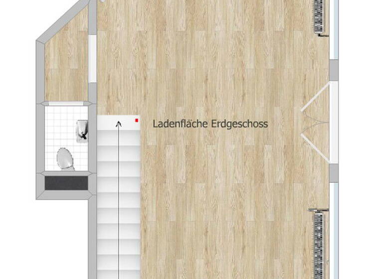 Ladenfläche zur Miete provisionsfrei 3.000 € 116,8 m²<br/>Verkaufsfläche Zentrum Ratingen 40878