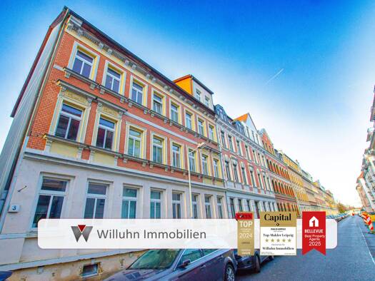 Mehrfamilienhaus zum Kauf provisionsfrei als Kapitalanlage geeignet 799.000 € 16 Zimmer 405 m² 280 m² Grundstück Altlindenau Leipzig 04177